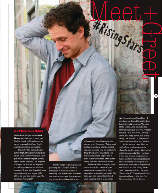 Jezebel Magazine, Nicole Kovacs Photography, Josh Henry Actor